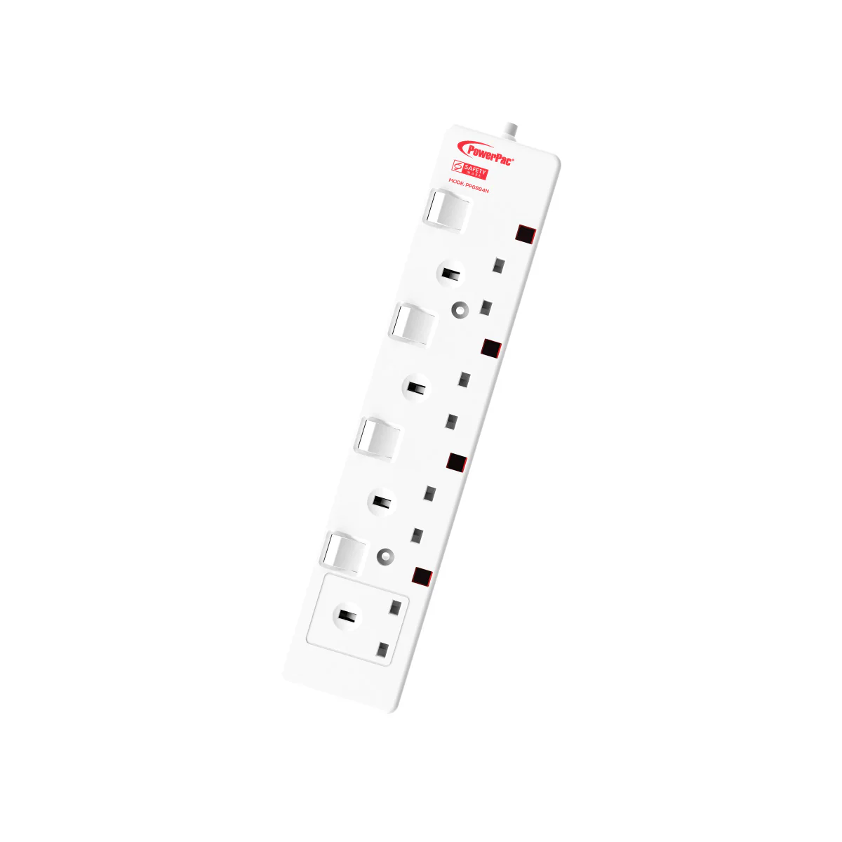Extension Cord, Extension Socket, Power Cord, Power Extension 6 Metre 4 way (PP6884N) - Yuha Electric