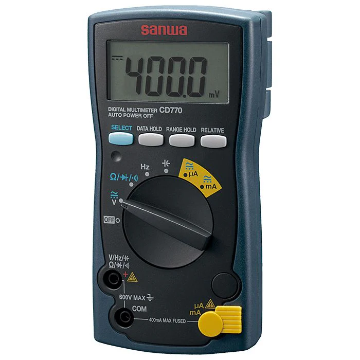 CD770 | Digital Multimeter with Continuity Buzzer - Yuha Electric