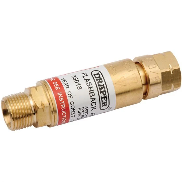 Draper In-line Flashback Arrestor Fuel Acetylene - Yuha Electric