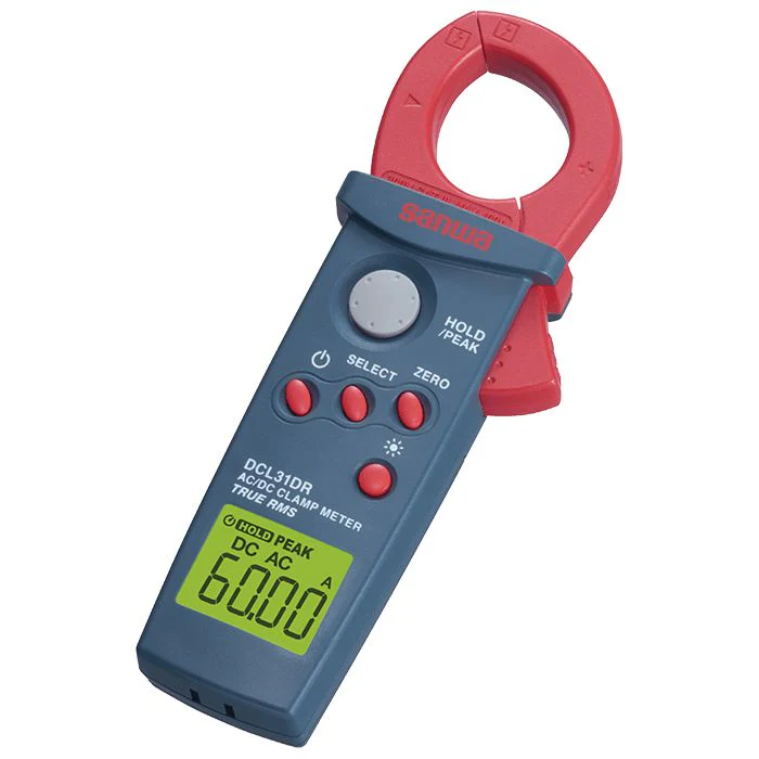 DCL31DR | Mini AC/DC Clamp Meter with True RMS and Peak Hold - Yuha Electric