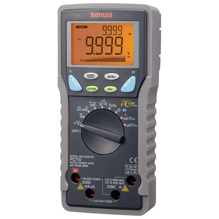 PC710 | Digital Multimeter with True RMS and Dual Display - Yuha Electric