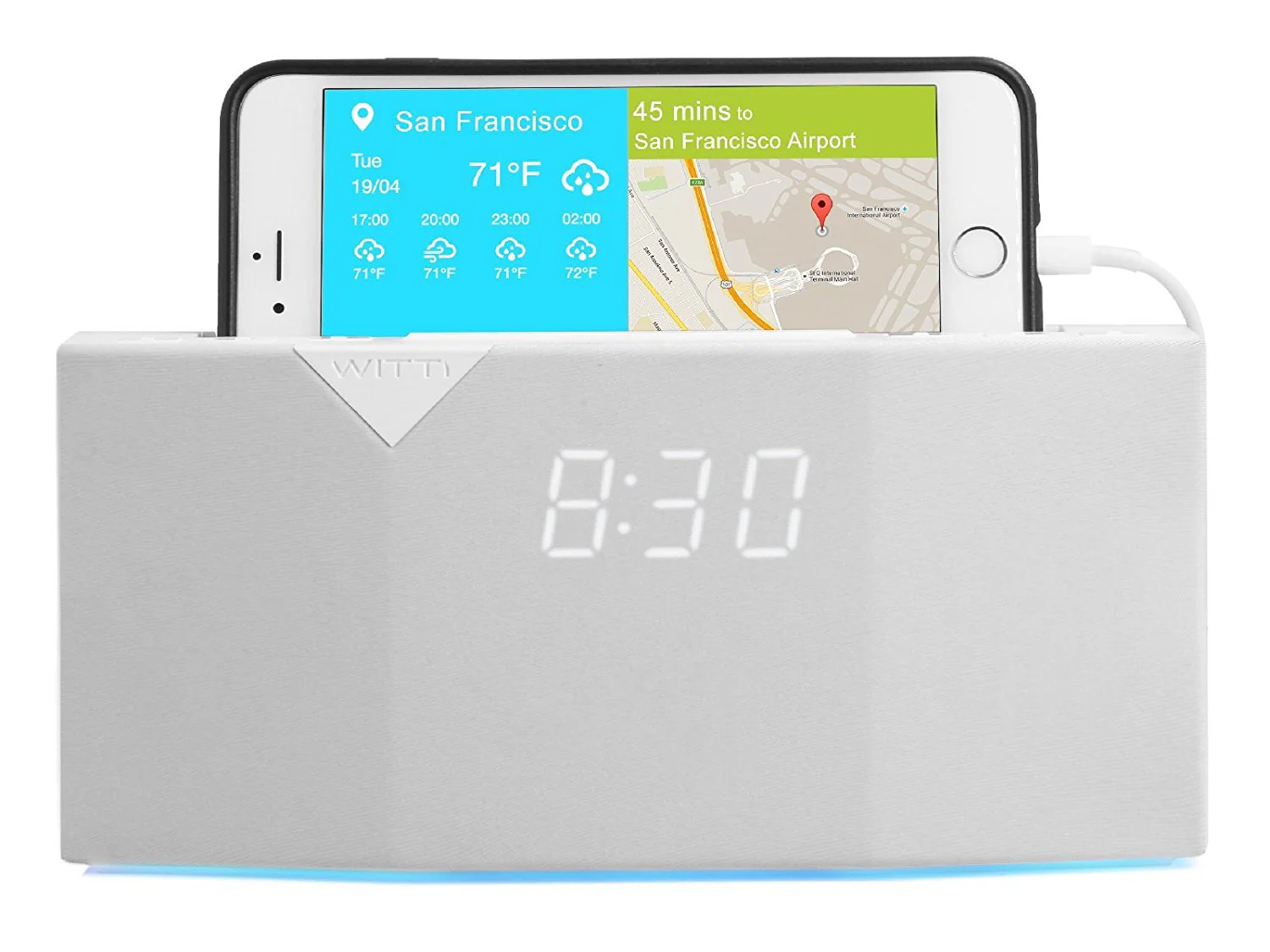 Smart Alarm Clock- BEDDI Smart Radio Alarm Clock Speaker with Smart Home Integration - Yuha Electric