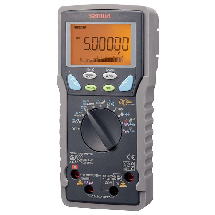 PC7000 | Digital Multimeter with True RMS and PC Link - Yuha Electric