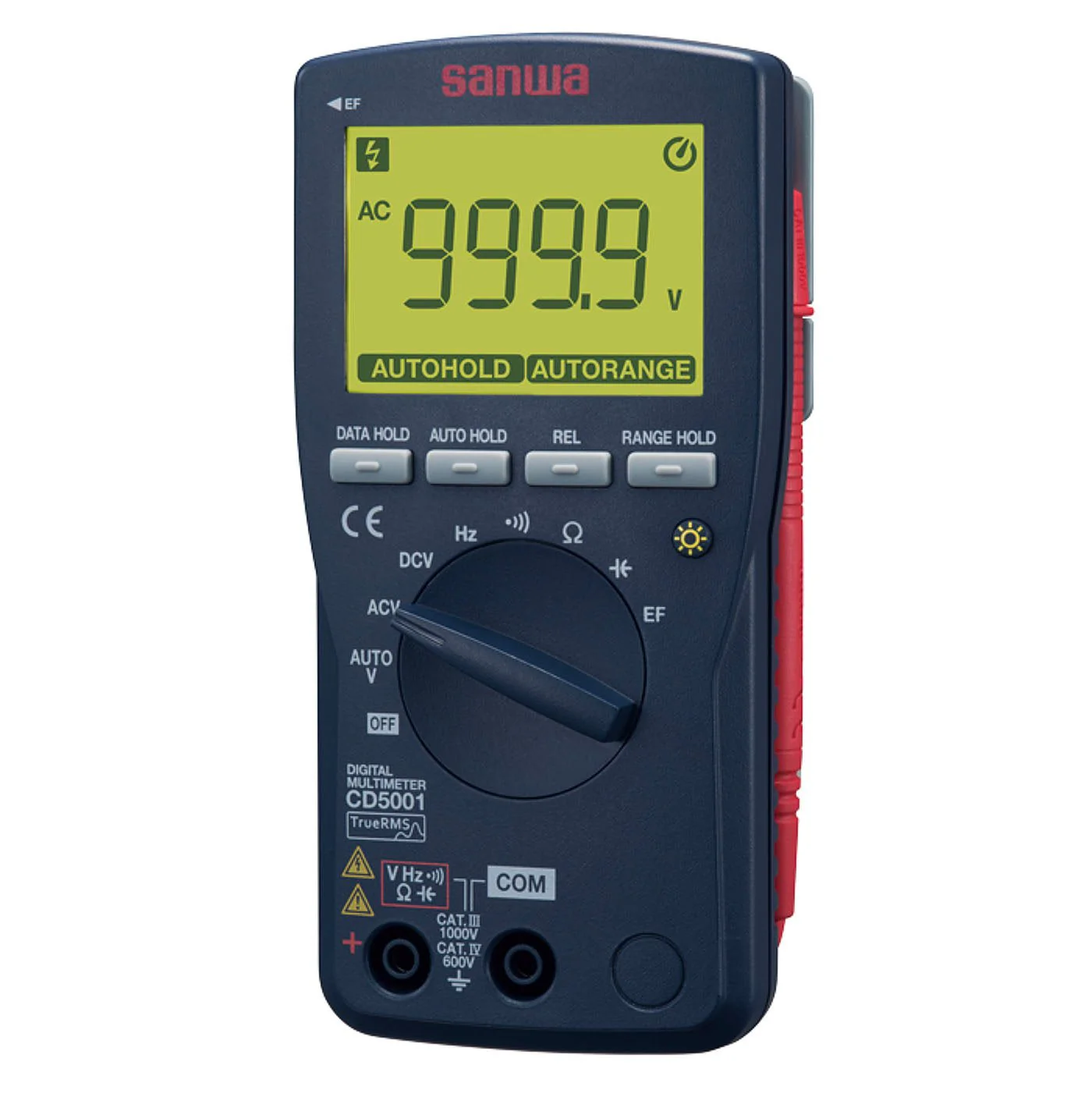 CD5001 | Digital Multimeter with True RMS and EF Sensing - Yuha Electric