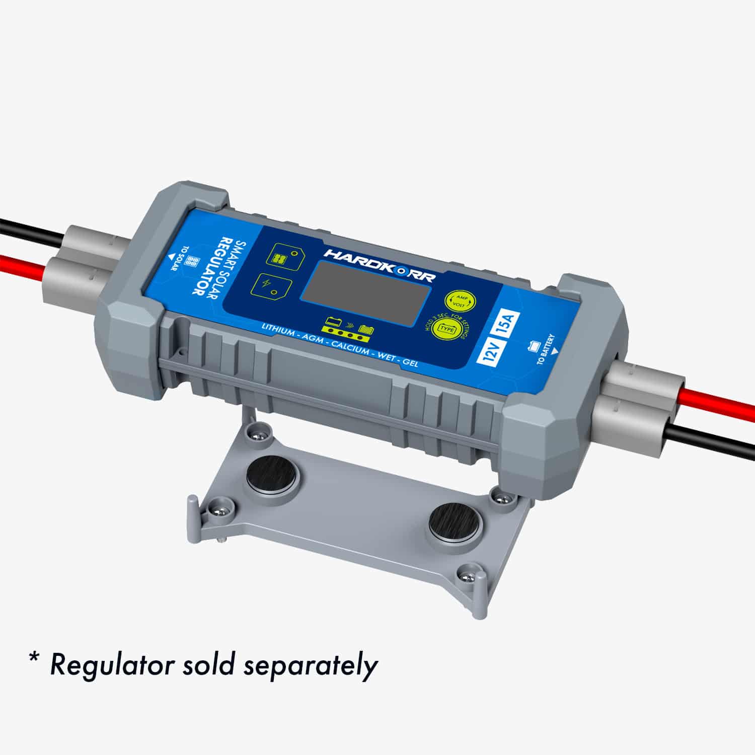 Magnetic Mounting Plate For In-Line Solar Regulators - Yuha Electric