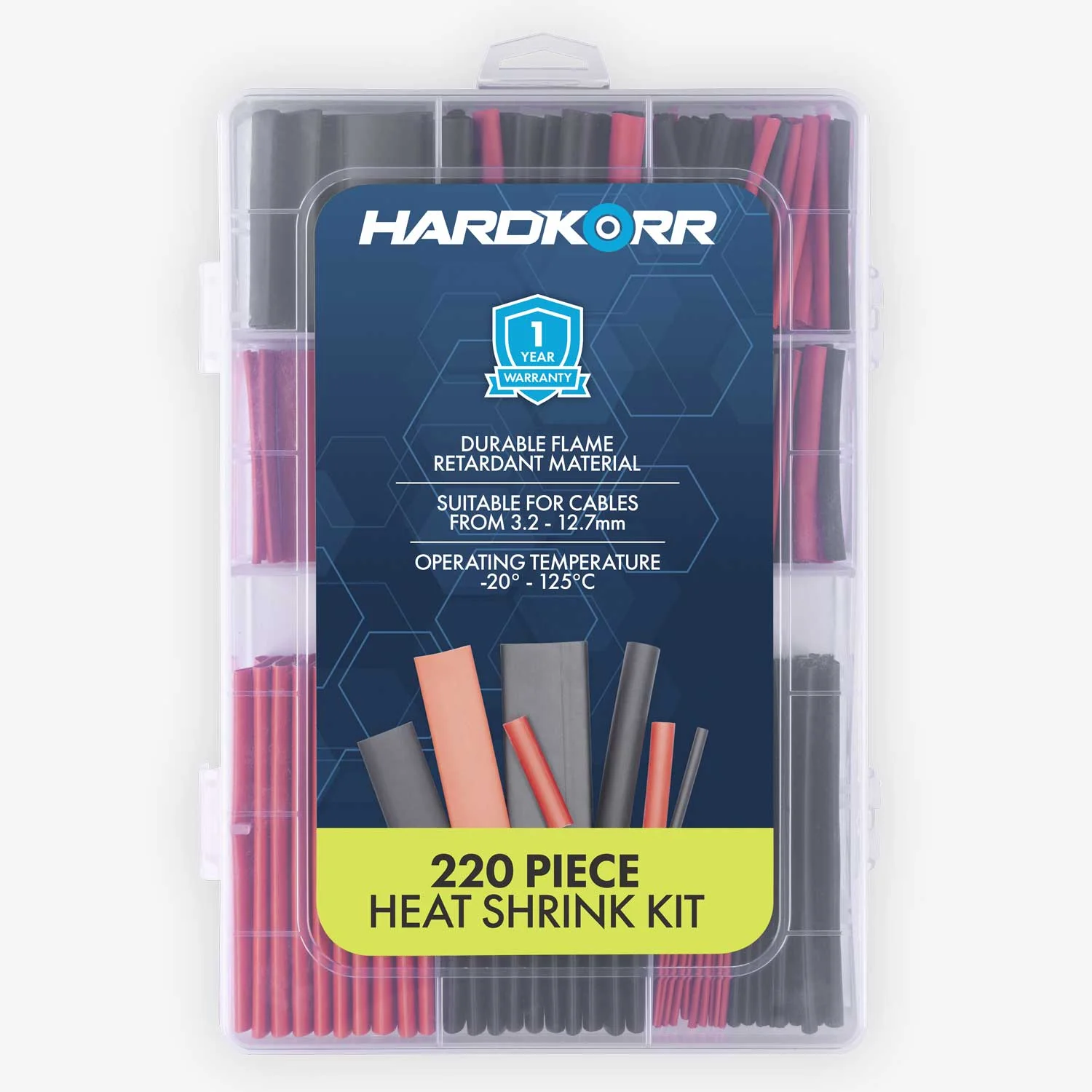 220 Piece Heat Shrink Kit - Yuha Electric