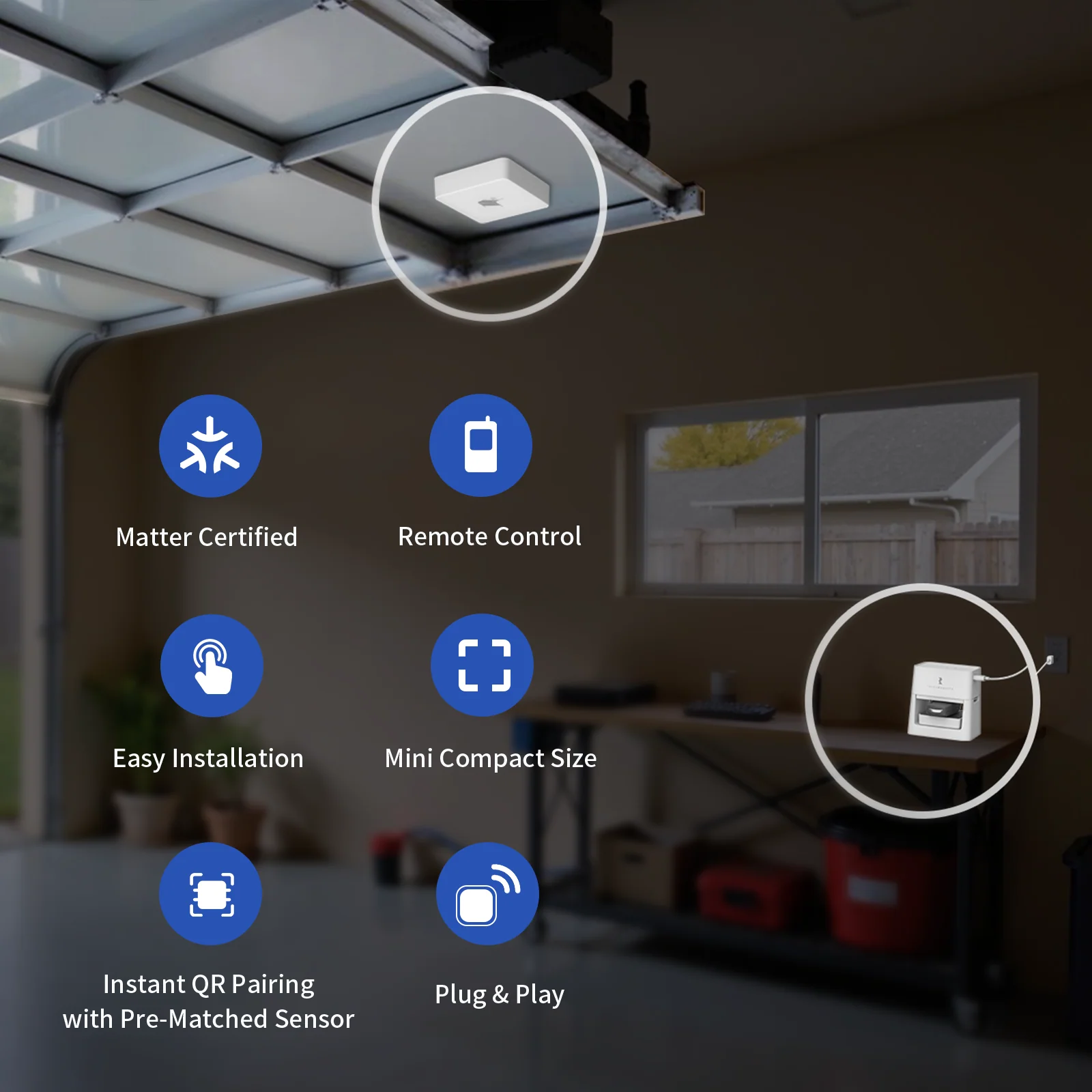 Smart Garage Door Opener - Yuha Electric