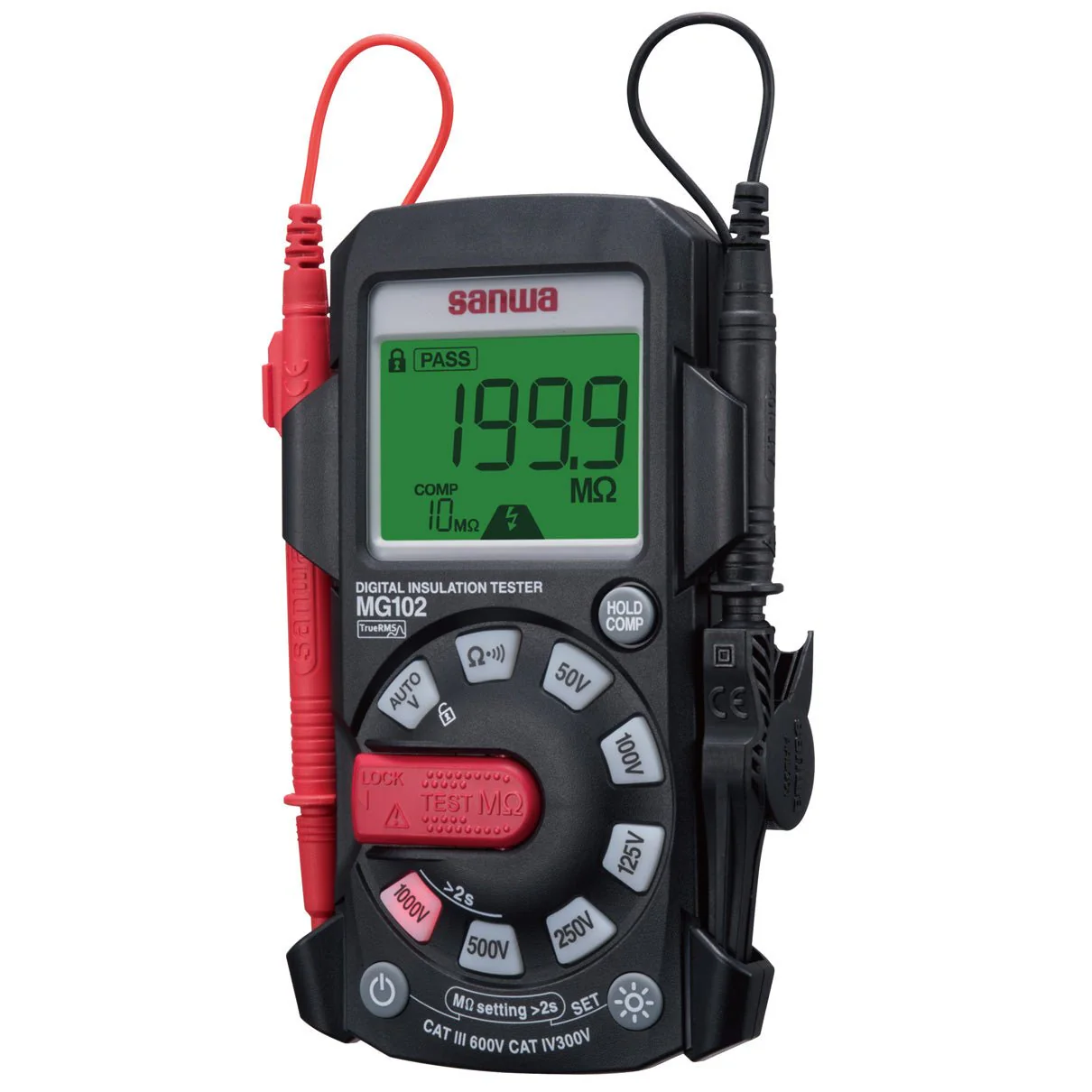 MG102 | Pocket-Sized 1000V Insulation Resistance Tester - Yuha Electric