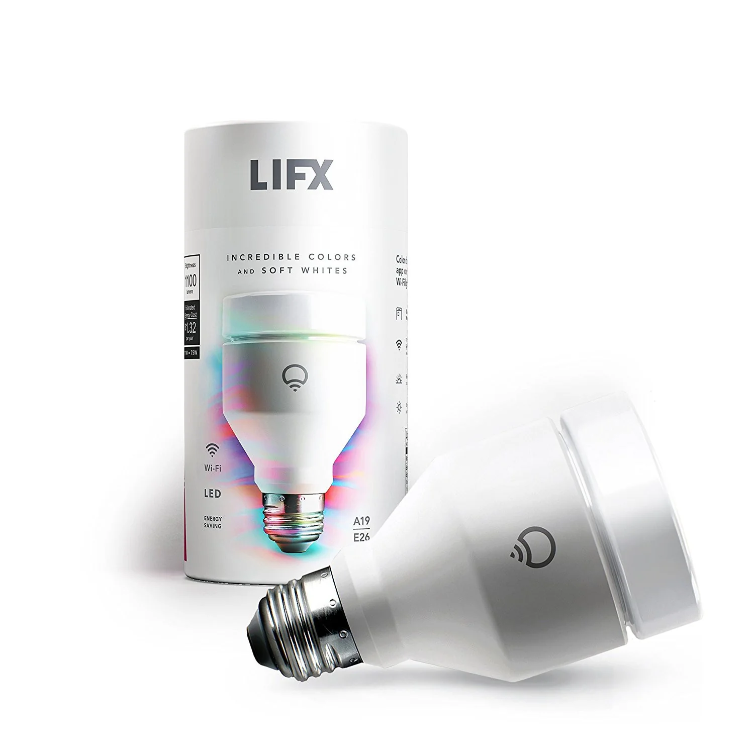 Smart Light Bulb- LIFX (A19) Wi-Fi Smart LED Light Bulb - Yuha Electric