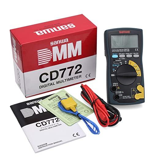 CD772 | Digital Multimeter with Backlight & Temperature Measurement - Yuha Electric