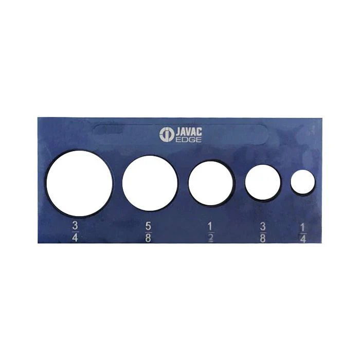 Javac Edge Flare Size Gauge - Yuha Electric