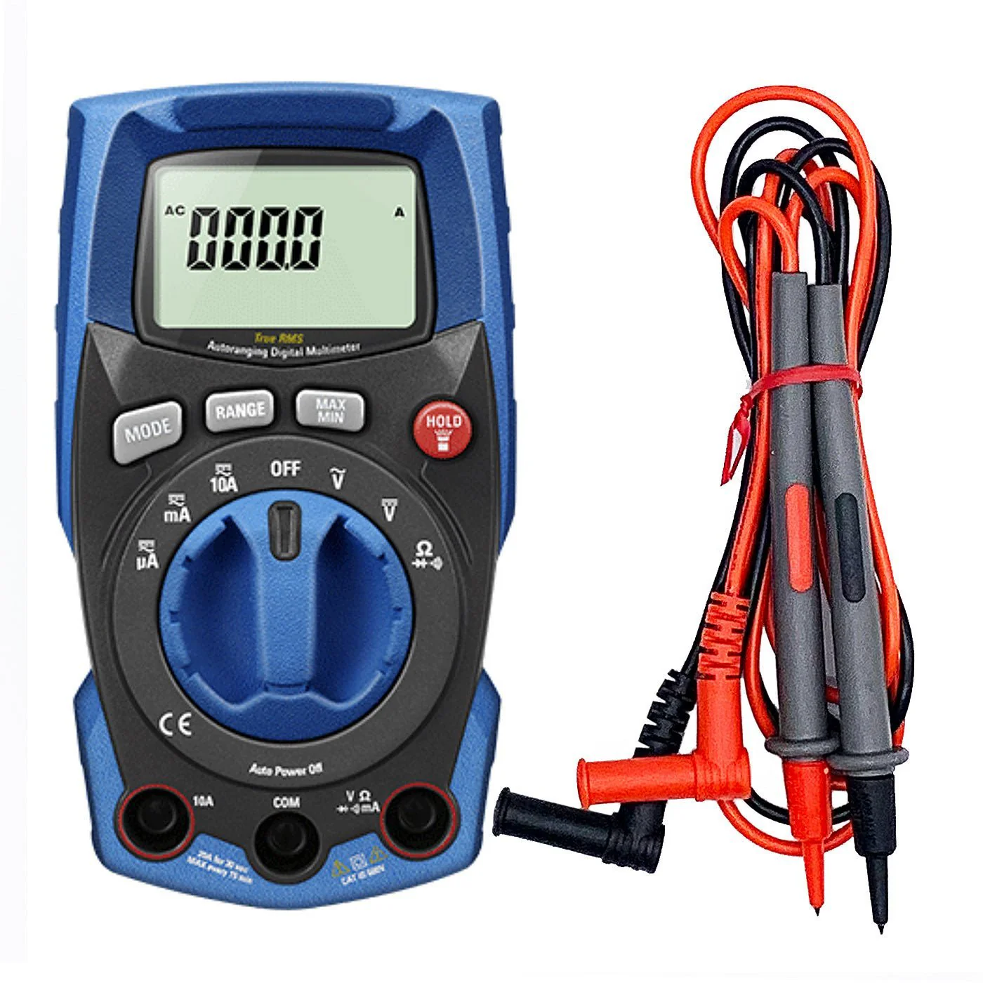 True RMS Digital Multimeter with Bluetooth Option and Built-in Flashlight - Yuha Electric