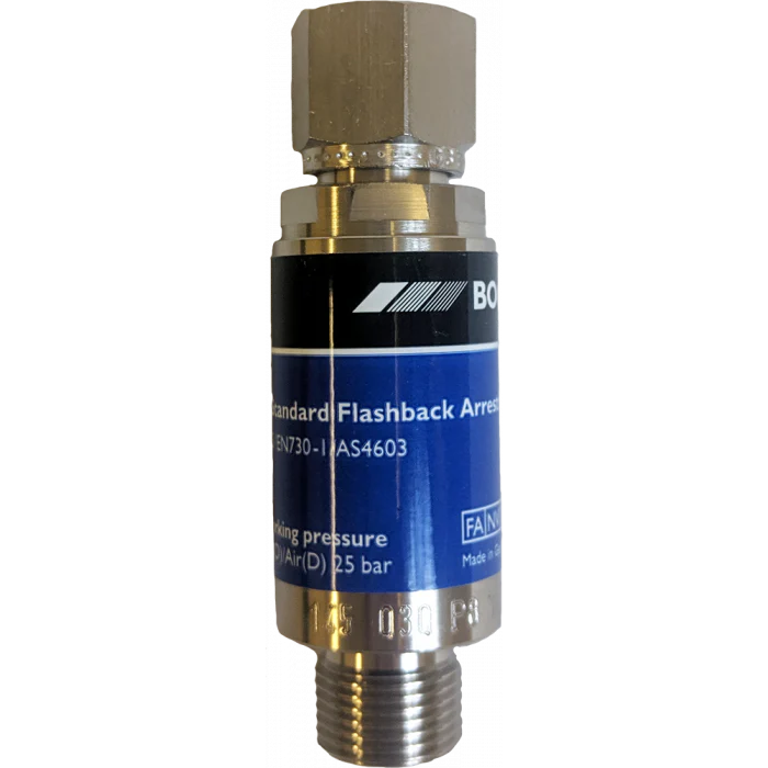 BOC Standard Oxygen Flashback Arrestor - Yuha Electric