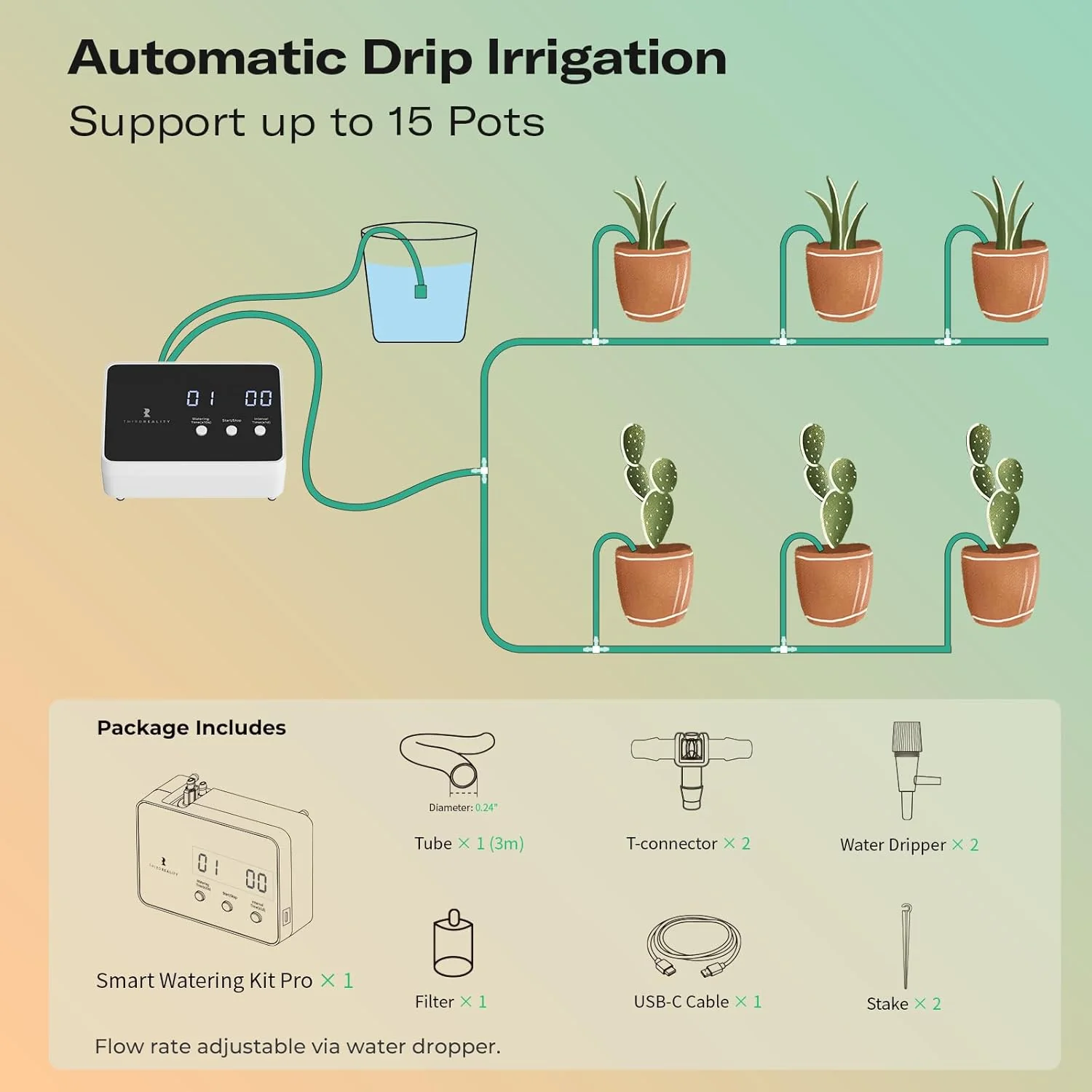 Smart Watering Kit Pro - Yuha Electric