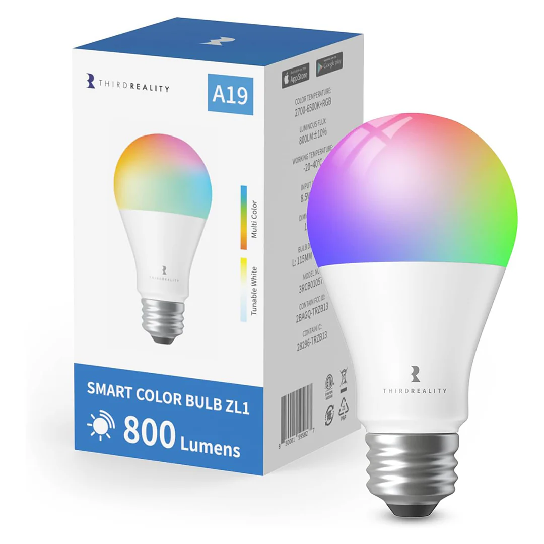 Smart Color Bulb ZL1 [A19] - Yuha Electric