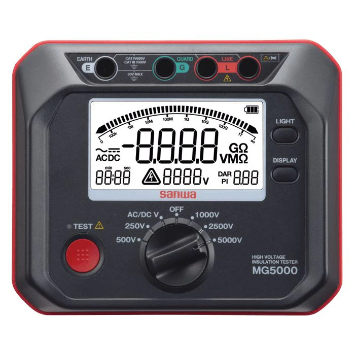 MG5000 | High Voltage Digital Insulation Tester - Yuha Electric
