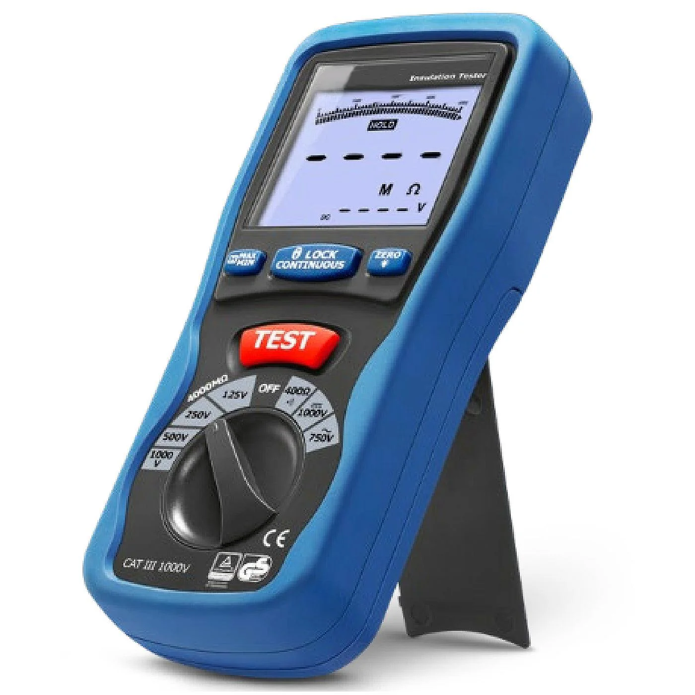Electrical Insulation Tester Kit with Dual Display - Yuha Electric