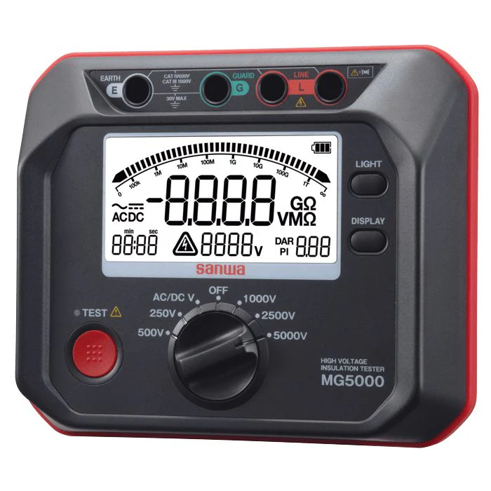 MG5000 | High Voltage Digital Insulation Tester - Yuha Electric
