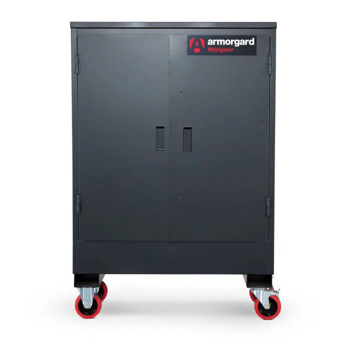 Armorgard FittingStor FC3 Mobile Secure Fittings Cabinet | 1200 x 600 x 1750mm - Yuha Electric