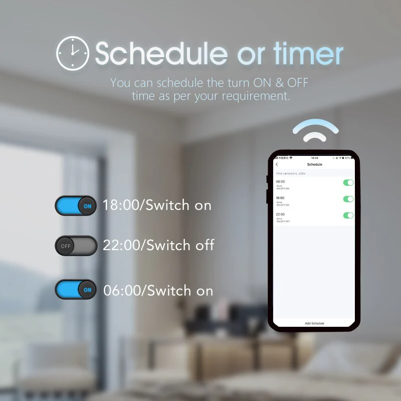 36W Smart Ceiling Lamp - Alexa & Google Home Compatible - Yuha Electric