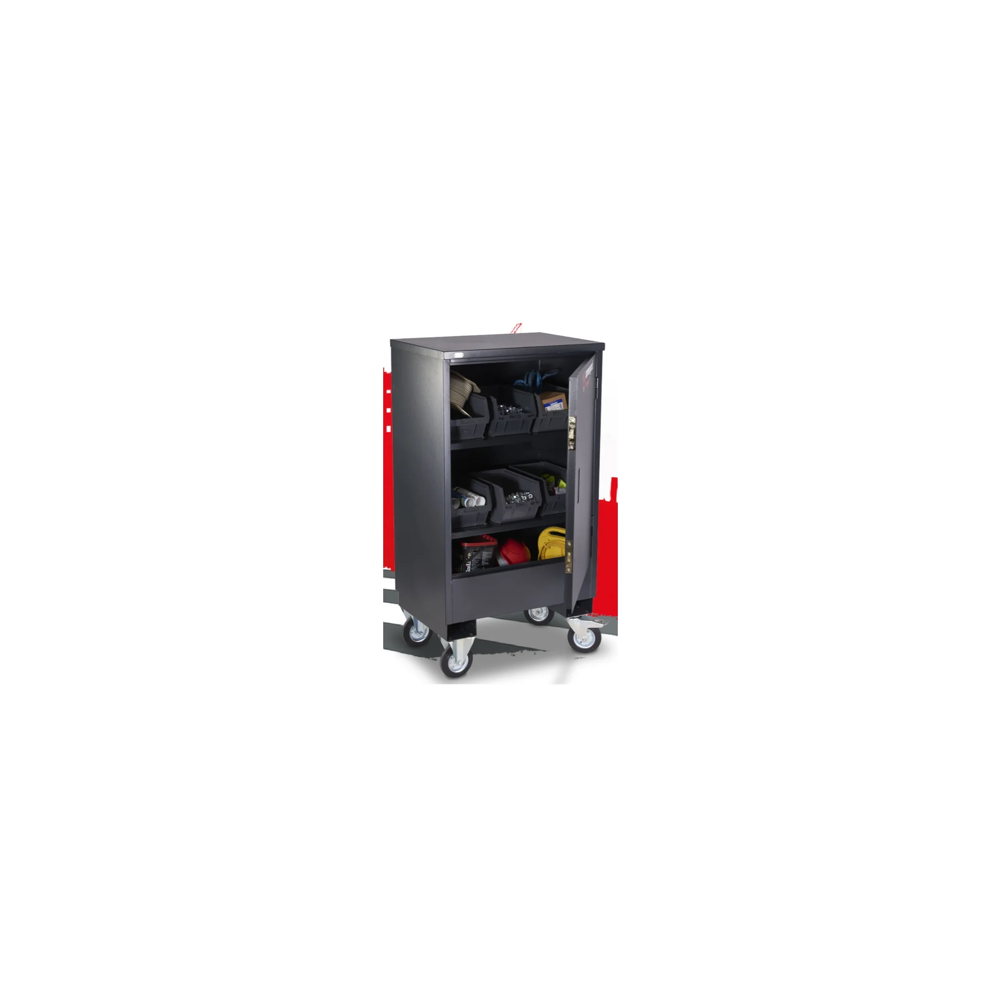 Armorgard FittingStor FC2 Mobile Secure Parts & Fixings Cabinet - Yuha Electric
