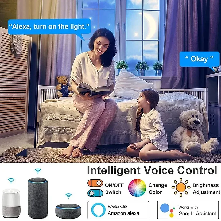 Smart WIFI LED Round Ceiling Light - Yuha Electric