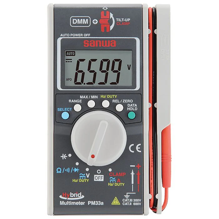 PM33a | Pocket Size Hybrid Digital Multimeter + Clamp Meter - Yuha Electric