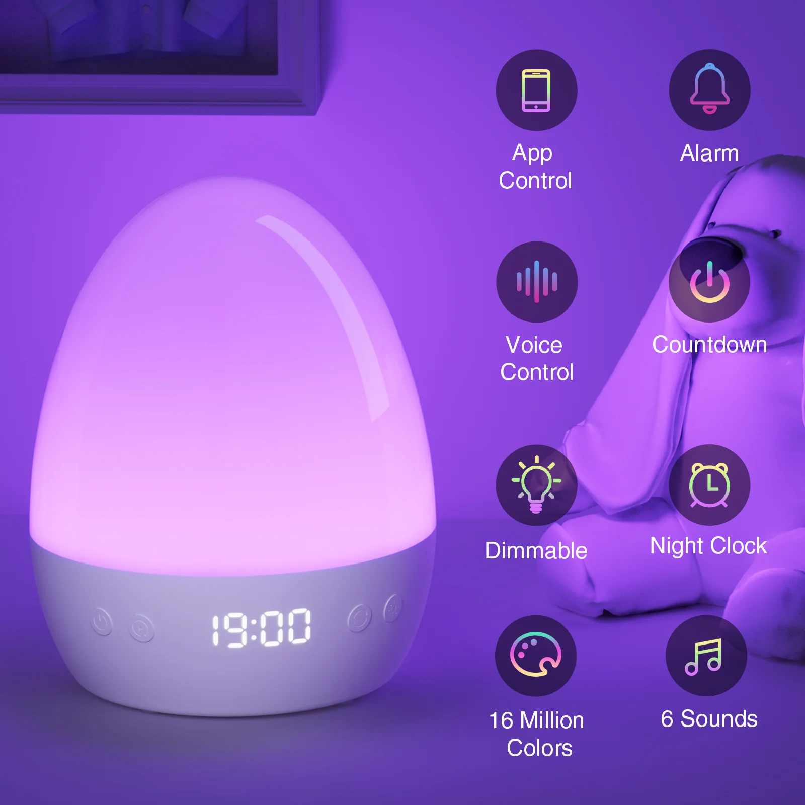 Smart Baby Night Light LB2 - Yuha Electric