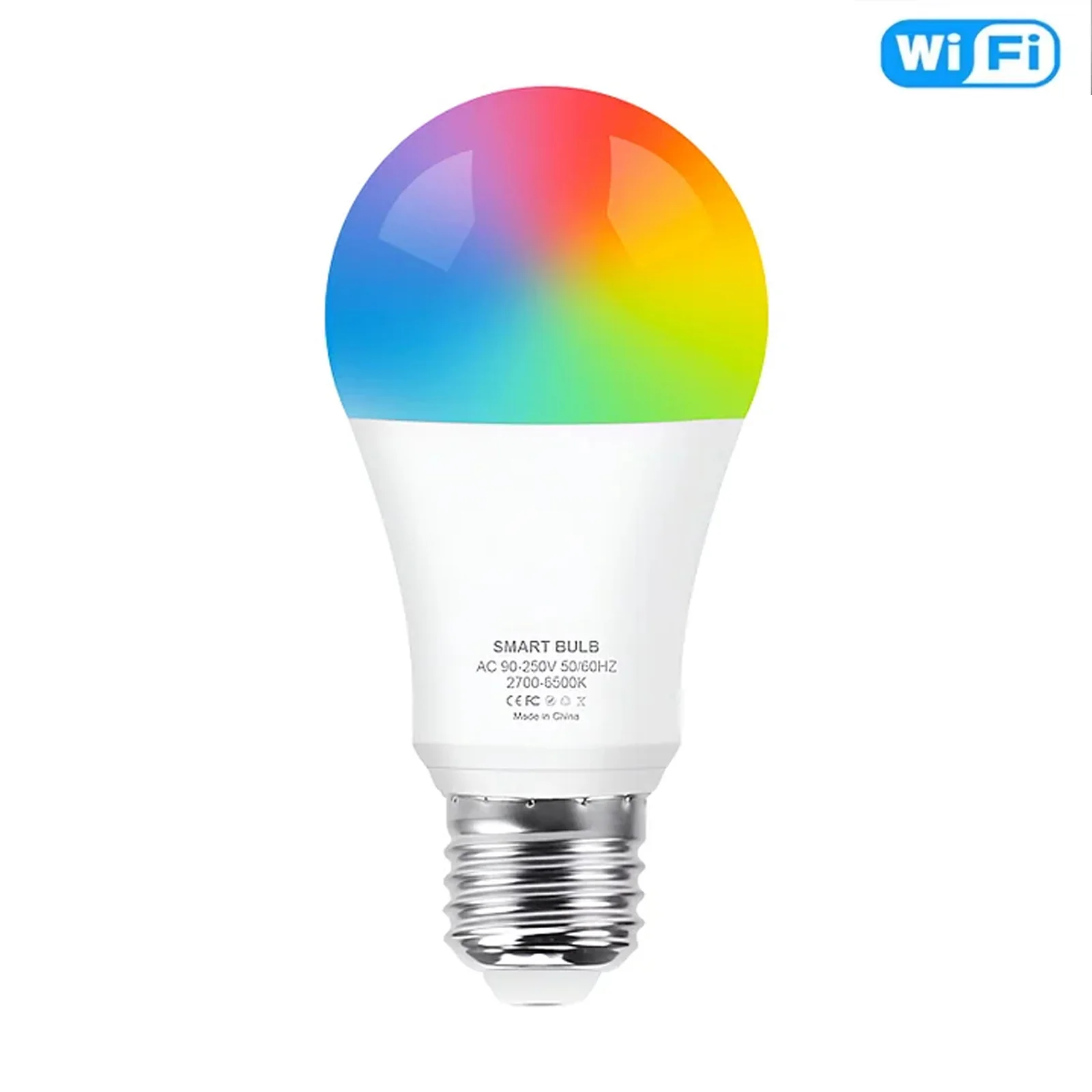 15W WiFi Smart Led Light Bulb E27 110-220V - Yuha Electric