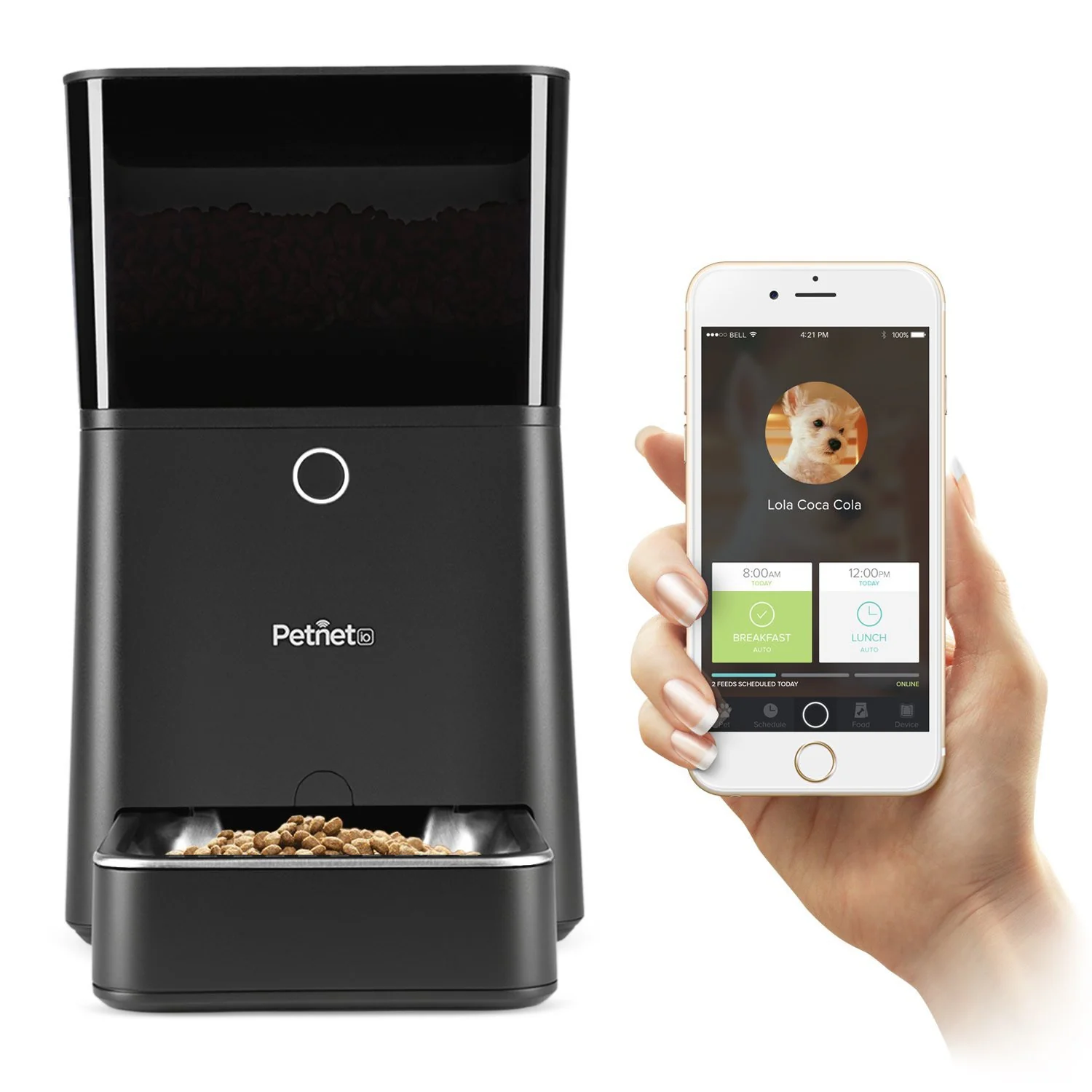 Smart Pet Feeder- Petnet SmartFeeder - Automatic Pet Feeding from Your Smartphone - Yuha Electric
