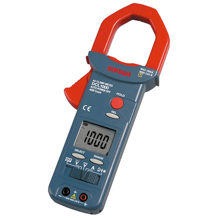 DCL1000 | AC Clamp Meter Large Diameter CT 1000A - Yuha Electric