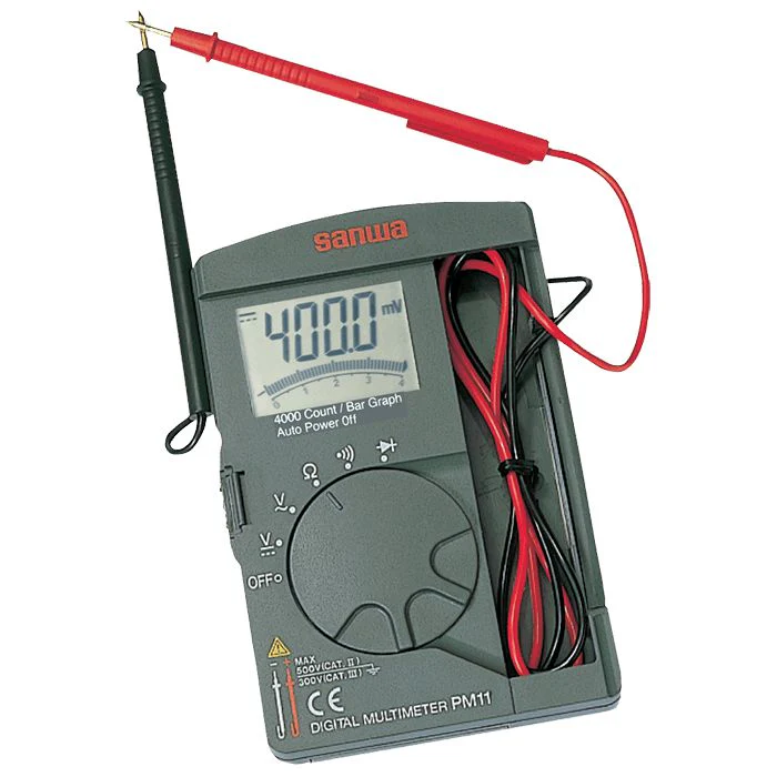 PM11 | Pocket Digital Multimeter with 4000 Count Display - Yuha Electric