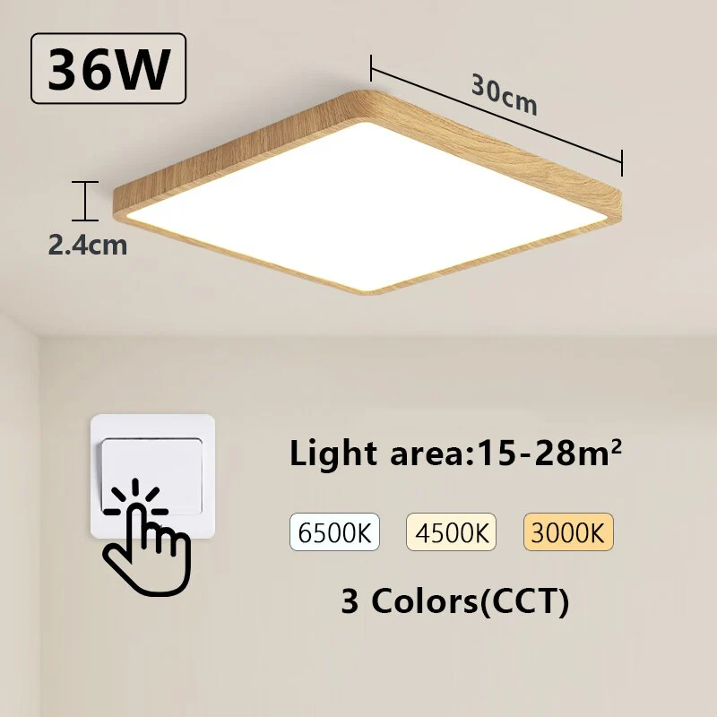 36W Smart Ceiling Lamp - Alexa & Google Home Compatible - Yuha Electric