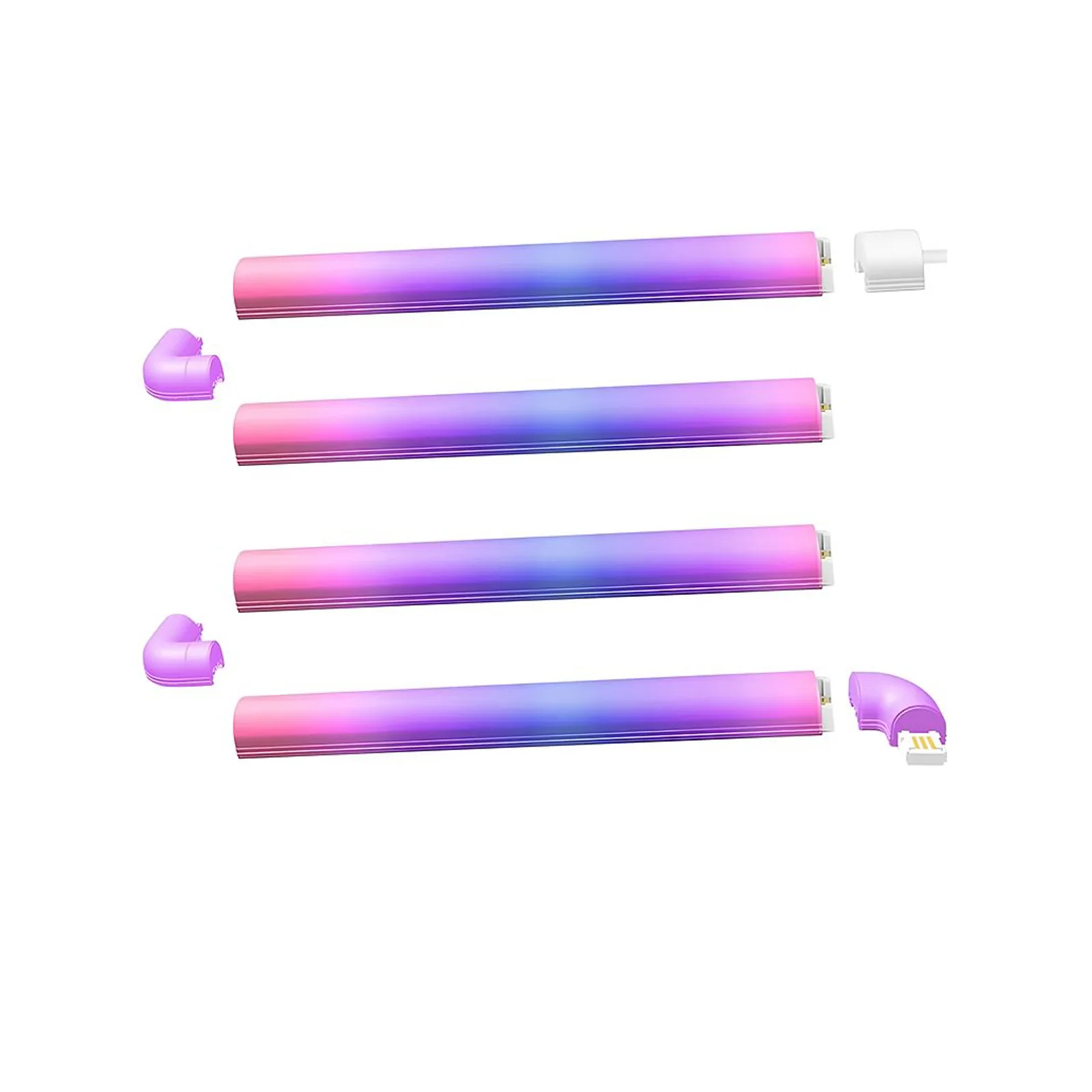 RGB Smart Wall Sconces - WiFi & Bluetooth Music LED Lights - Yuha Electric