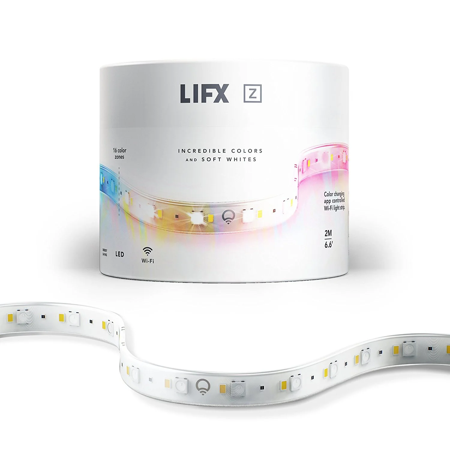 Smart Lighting- LIFX Z (Starter Kit) Wi-Fi Smart LED Light Strip (Base + 2 meters of strip) - Yuha Electric