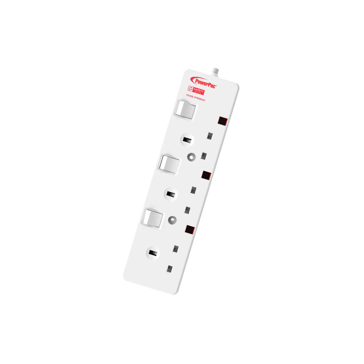Extension Cord, Extension Socket, Power Cord, Power Extension 6 Metre 3 way (PP6883N) - Yuha Electric