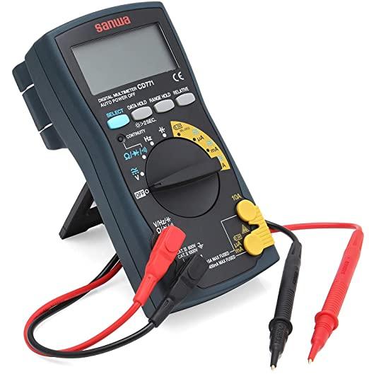 CD771 | Digital Multimeter with Backlight & Continuity Buzzer with LED - Yuha Electric
