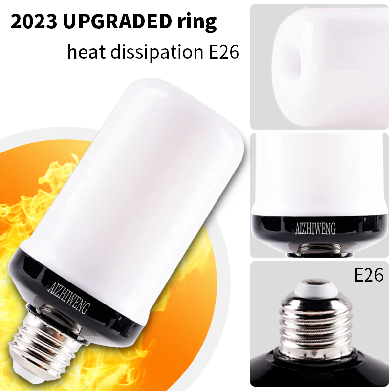Upgraded LED Flame Light Bulbs - Yuha Electric
