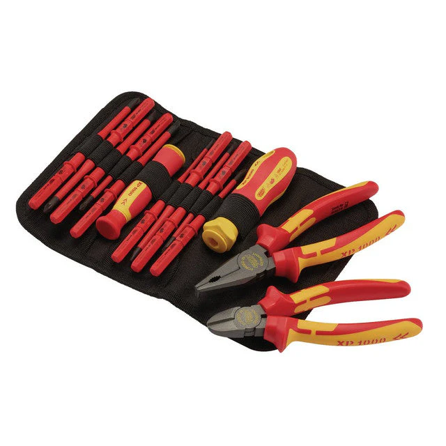 Draper 84860 XP1000 VDE Slimline Interchangeable Screwdriver & Pliers Set – 14 Piece - Yuha Electric