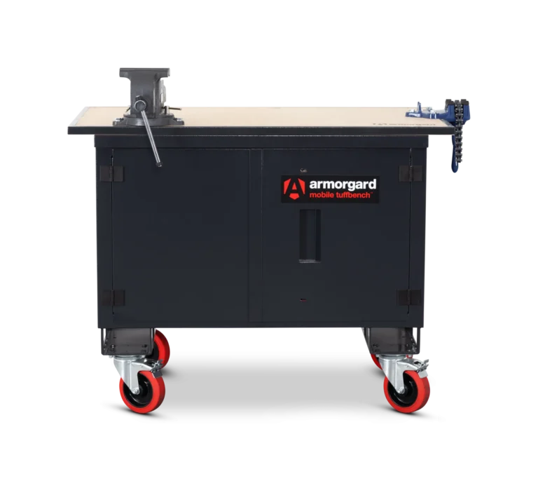 Armorgard Mobile TuffBench with 4
