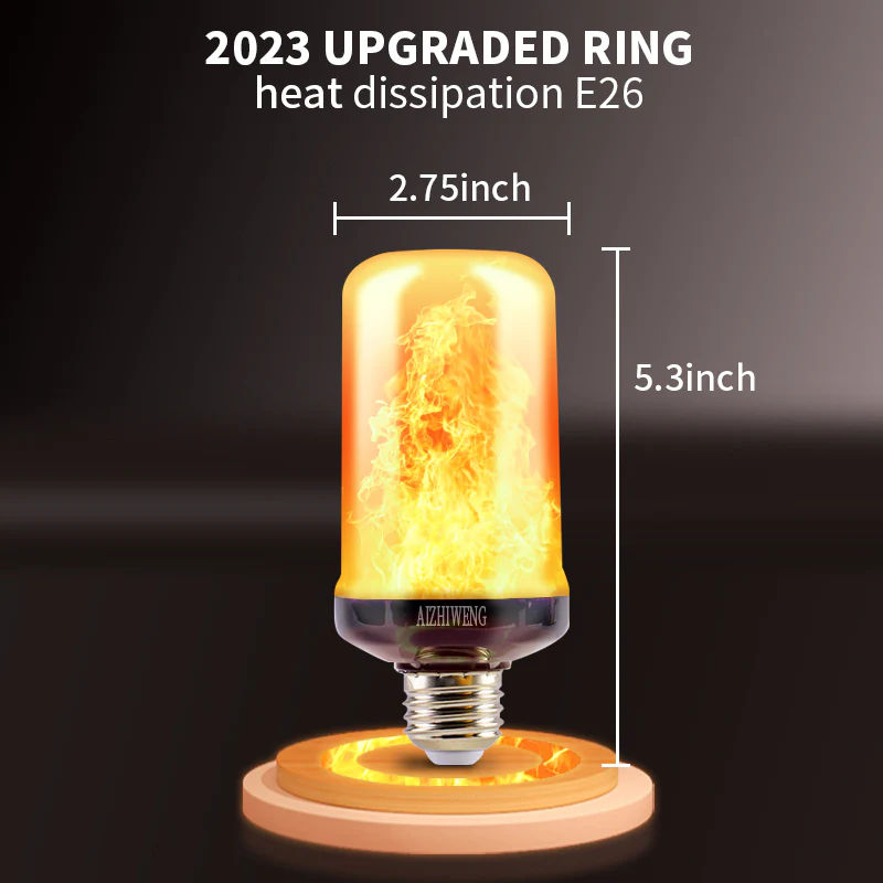 Upgraded LED Flame Light Bulbs - Yuha Electric