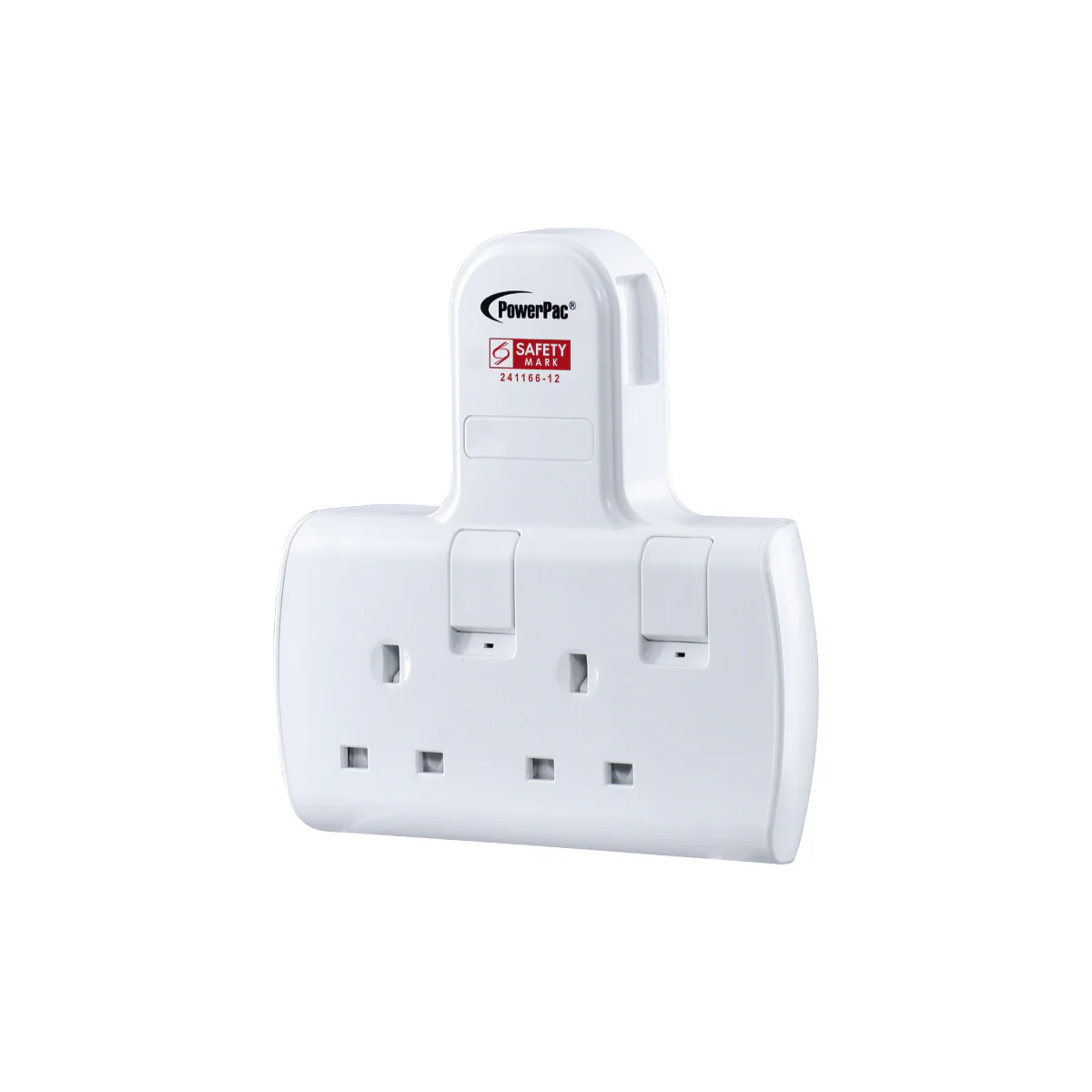 Multi Plug Extension Adapter with 2 Way adapter, 2 Way Socket Adaptor (PP272WH) - Yuha Electric