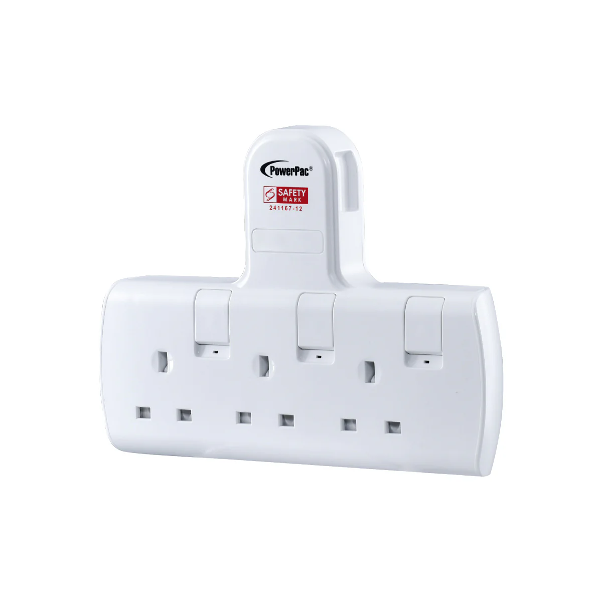 Multi Plug Extension Adapter with 3 Way adapter, 3 way Socket Adaptor (PP273) - Yuha Electric