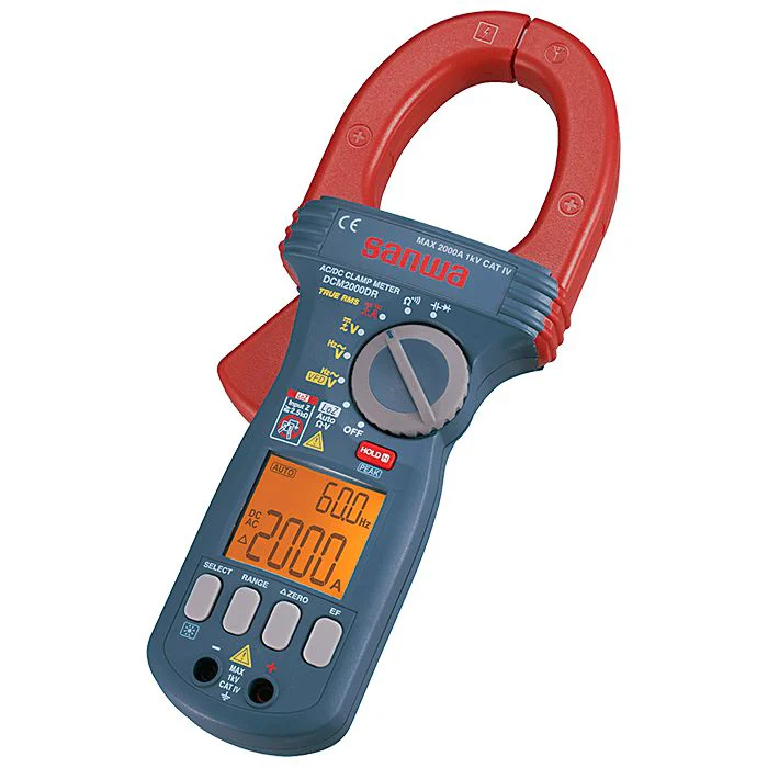 DCM2000DR | Clamp Meter AC/DC Max Current 2000A - CAT IV 1000V - Yuha Electric
