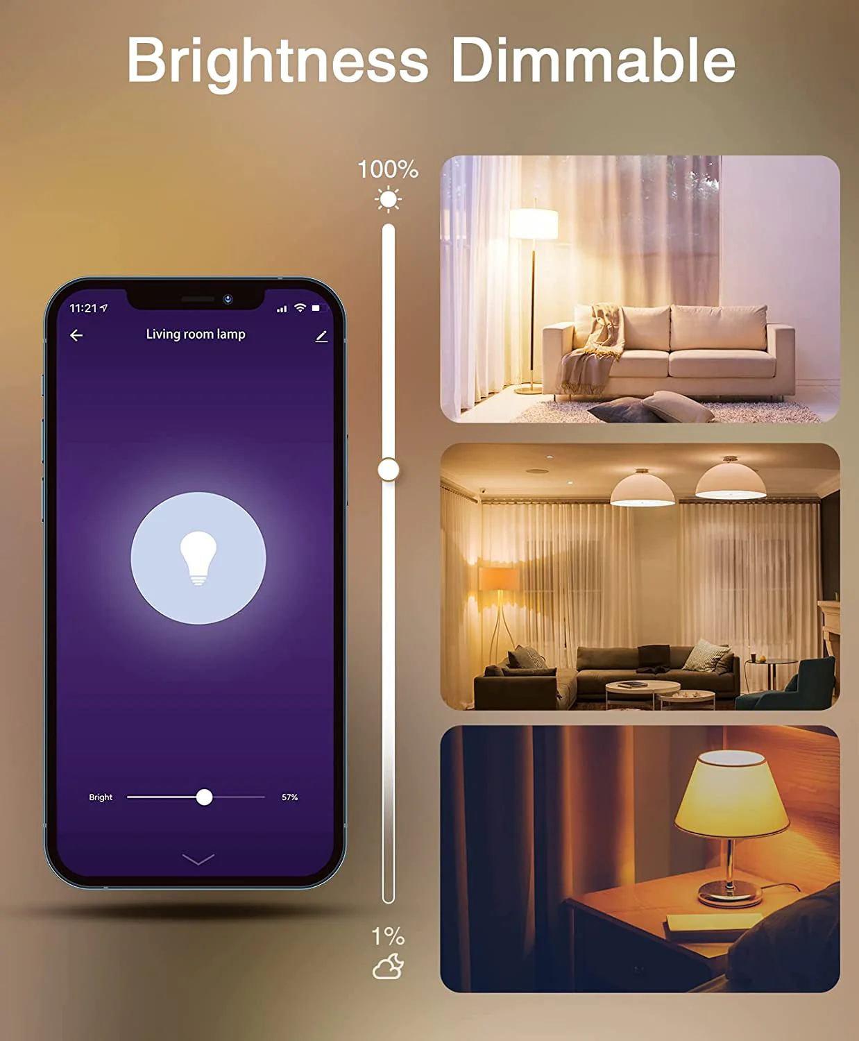 Smart Dimmable Led light Bulb 9W 220V LB1 - Yuha Electric