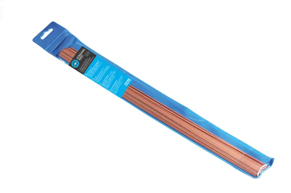 Javac JAV-S2 S2 Brazing Rods 1kg | Self-Fluxing Copper Phosphorus | 500mm | Made in UK - Yuha Electric