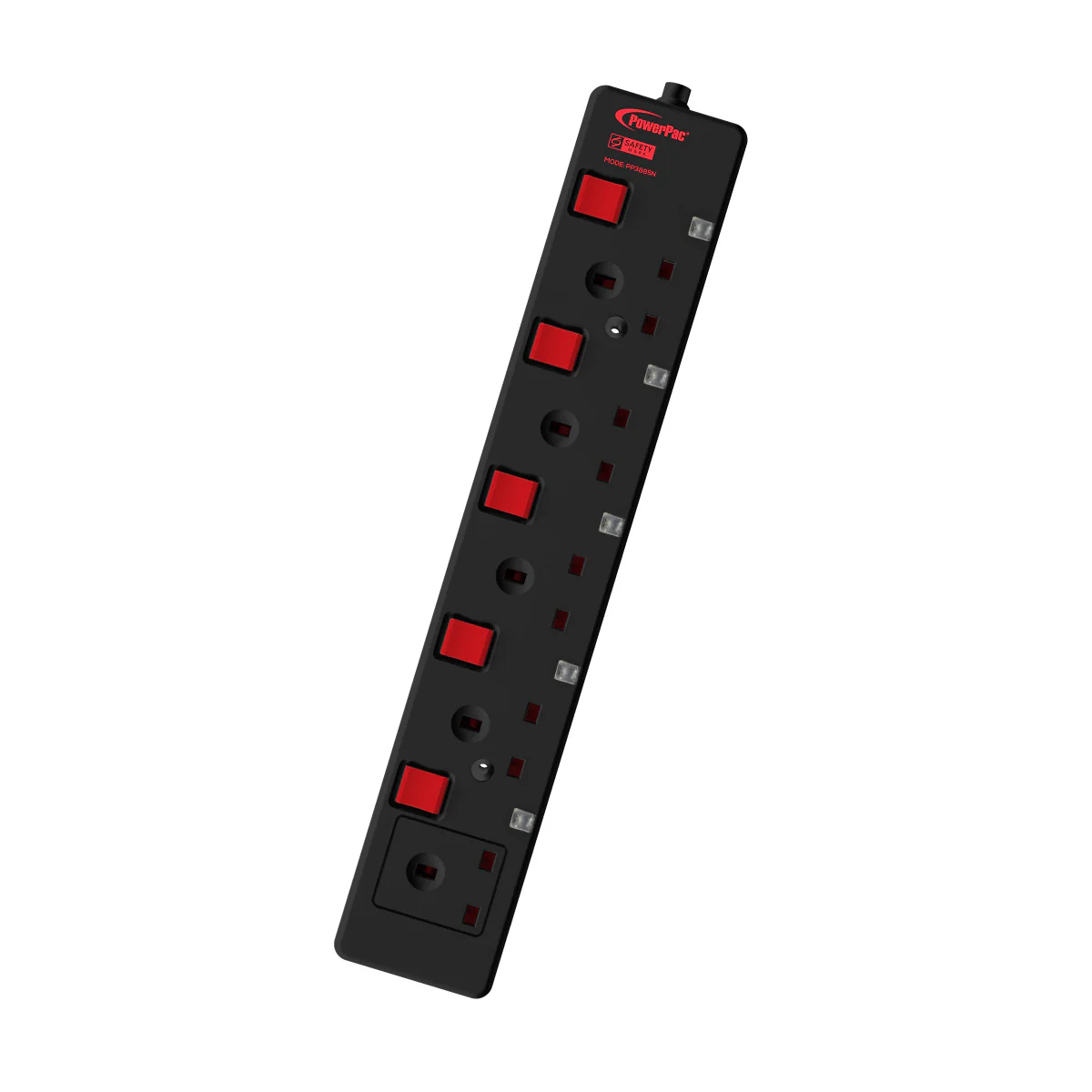 Extension Cord, Extension Socket, Power Extension 3 Metre 5 way (PP3885BK) - Yuha Electric