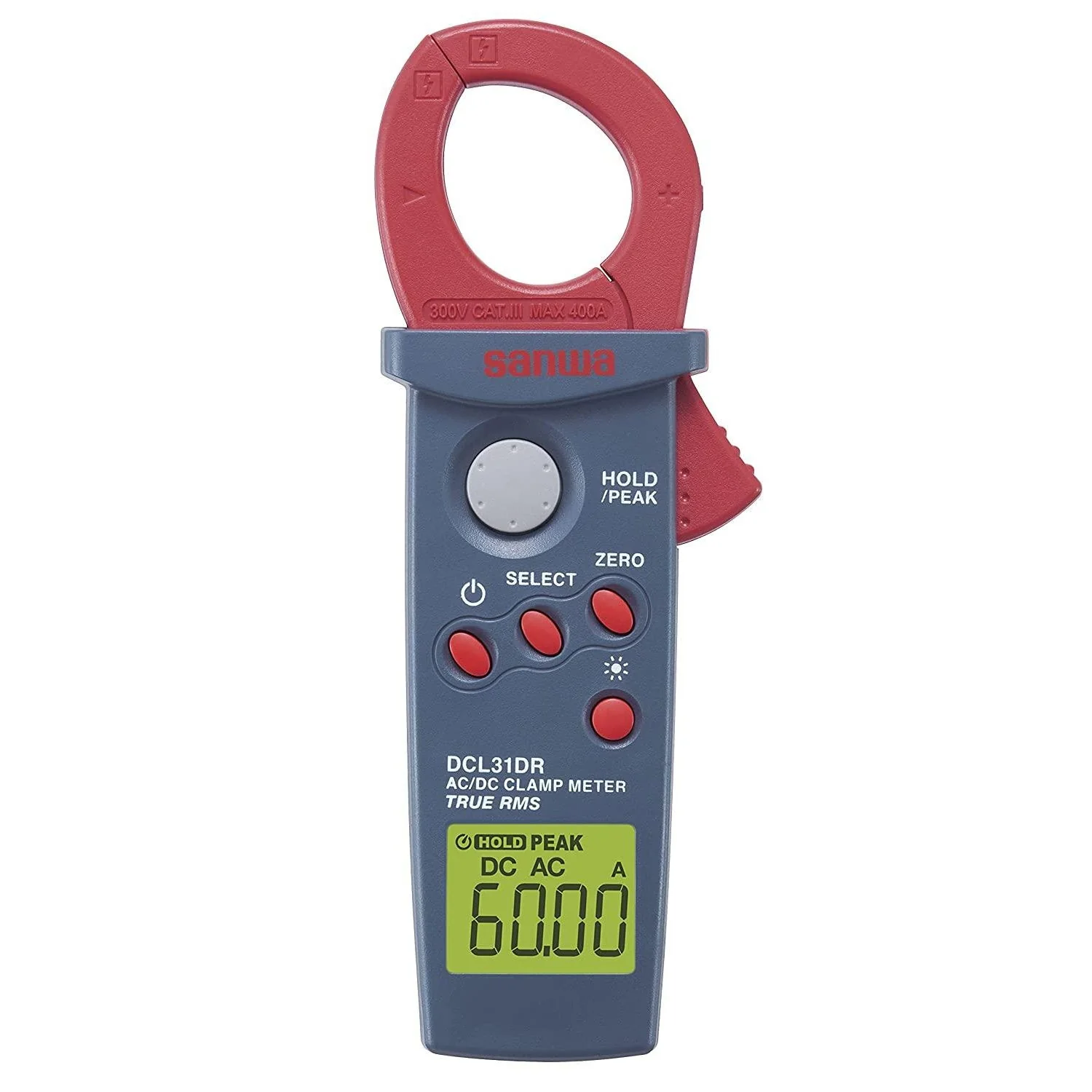 DCL31DR | Mini AC/DC Clamp Meter with True RMS and Peak Hold - Yuha Electric
