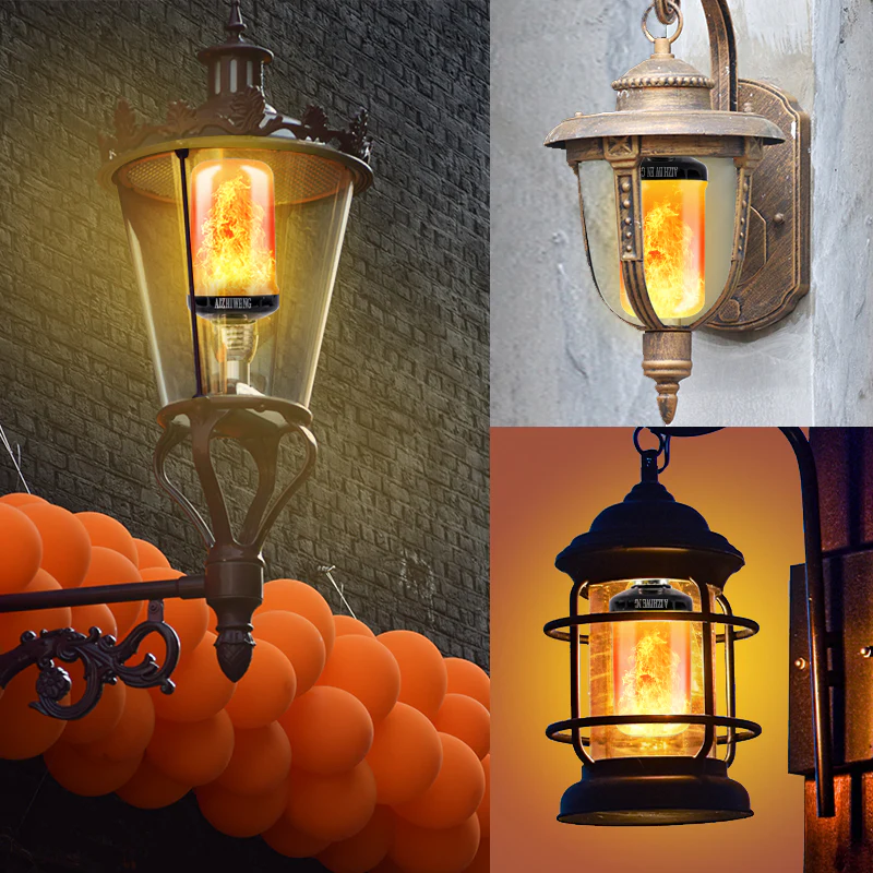 Upgraded LED Flame Light Bulbs - Yuha Electric