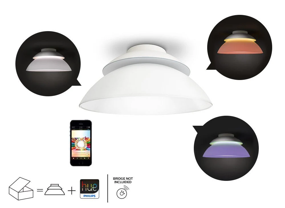 Smart Lighting- Philips 798108 Hue Beyond Ceiling Lamp - Yuha Electric